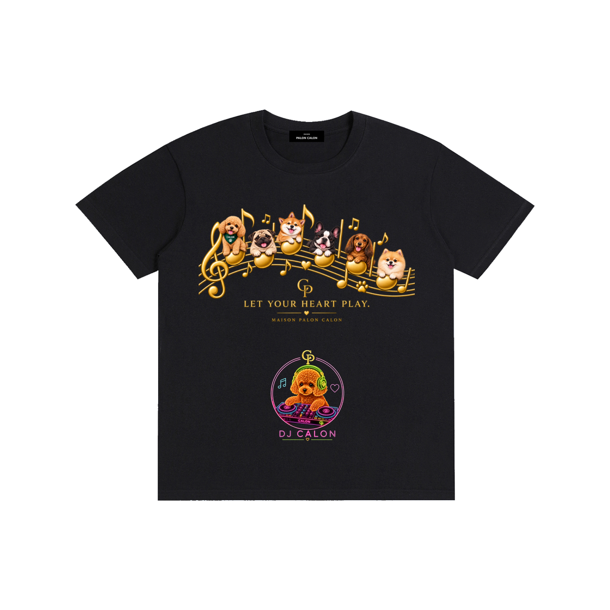 DOG | ベーシック ユニセックス コットンTシャツ / Pure Cotton Unisex T-Shirt