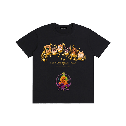 DOG | ベーシック ユニセックス コットンTシャツ / Pure Cotton Unisex T-Shirt