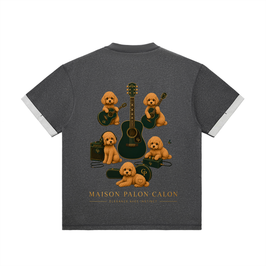 コントラストカフ Tシャツ — ユニセックス