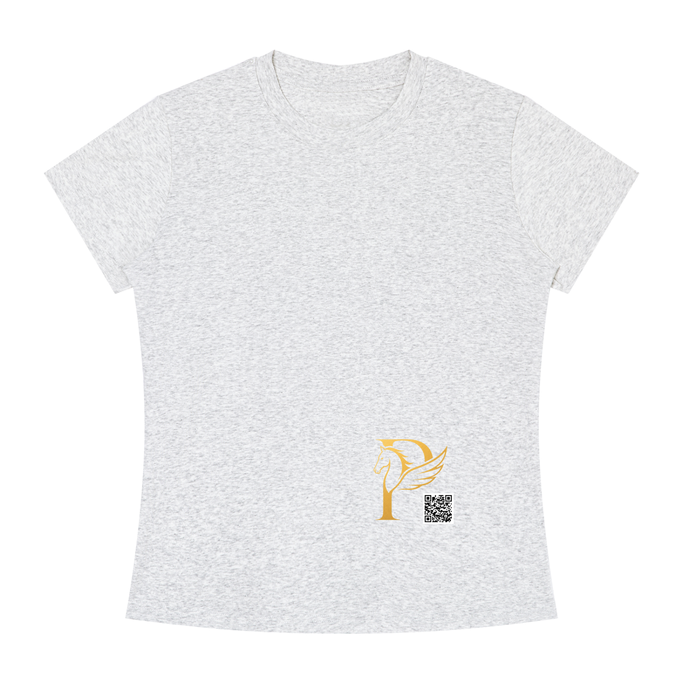ウィメンズ スリムフィット クルーネック Tシャツ — Women's Slim Fit Crewneck T-Shirt