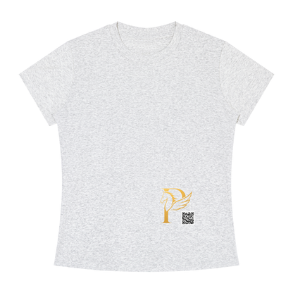 ウィメンズ スリムフィット クルーネック Tシャツ — Women's Slim Fit Crewneck T-Shirt