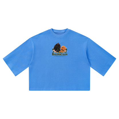 Unisex Waffle Boxy T-Shirt