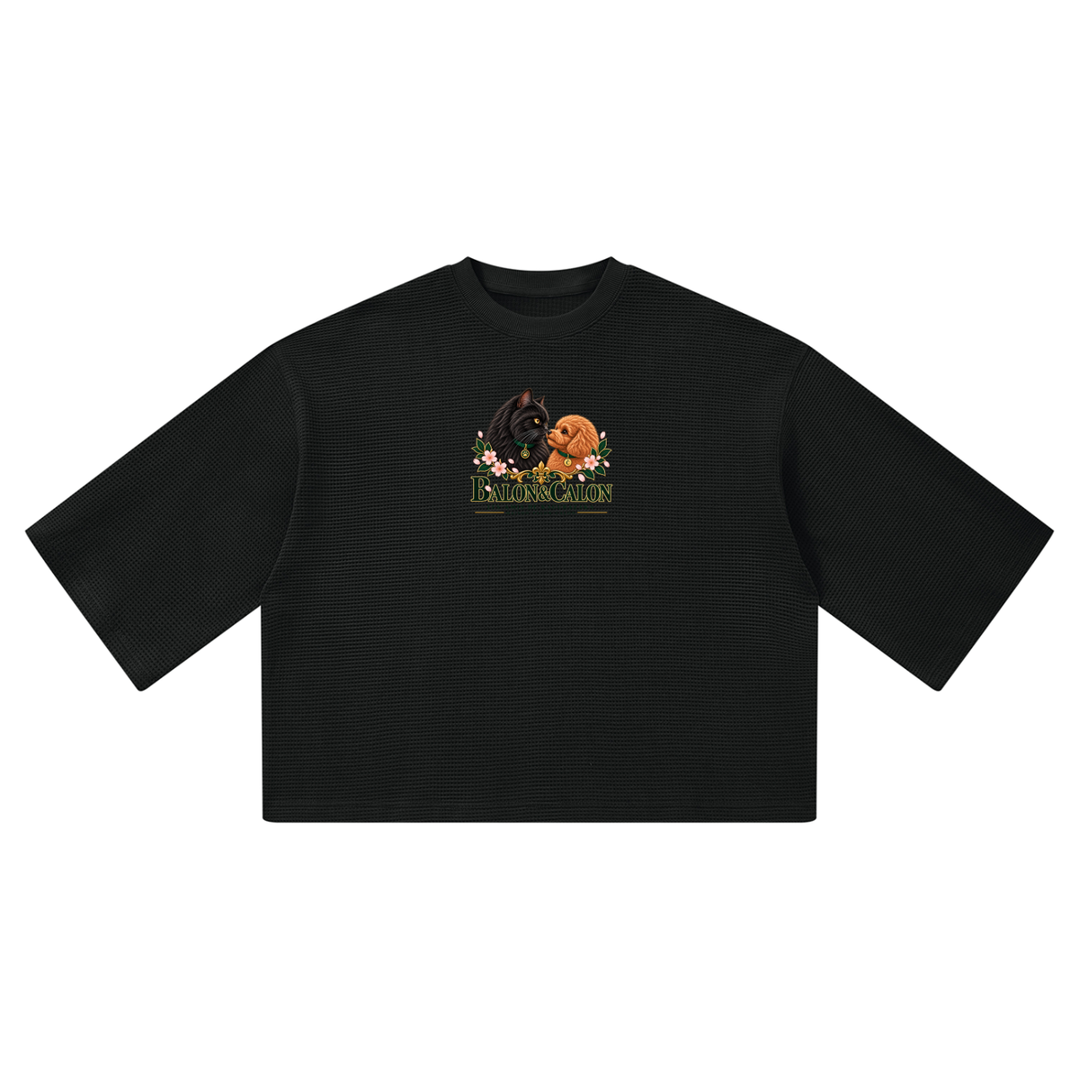 Unisex Waffle Boxy T-Shirt