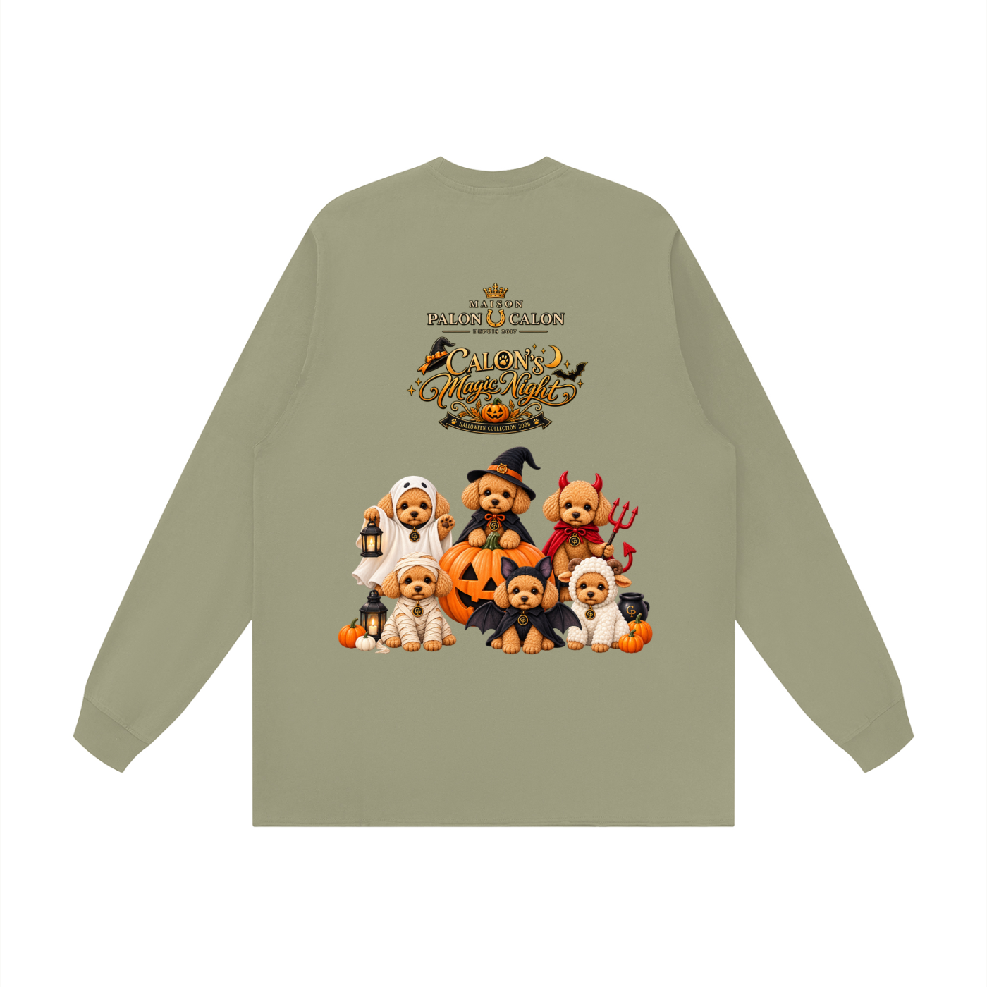 Unisex Raw Hem Long Sleeve T-Shirt