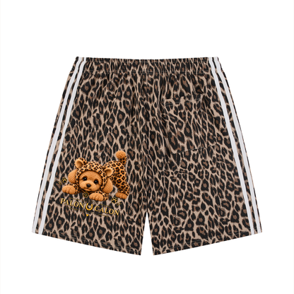 LEOPARD | レオパード ヘビーウェイト ドローストリング ショーツ（ユニセックス）/ Unisex Heavyweight Leopard Drawstring Shorts