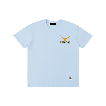SENDAI | ベーシック ユニセックス コットンTシャツ / Pure Cotton Unisex T-Shirt