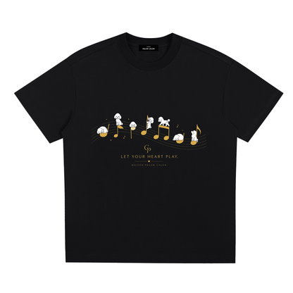 Sorona® ドロップショルダー Tシャツ — ユニセックス