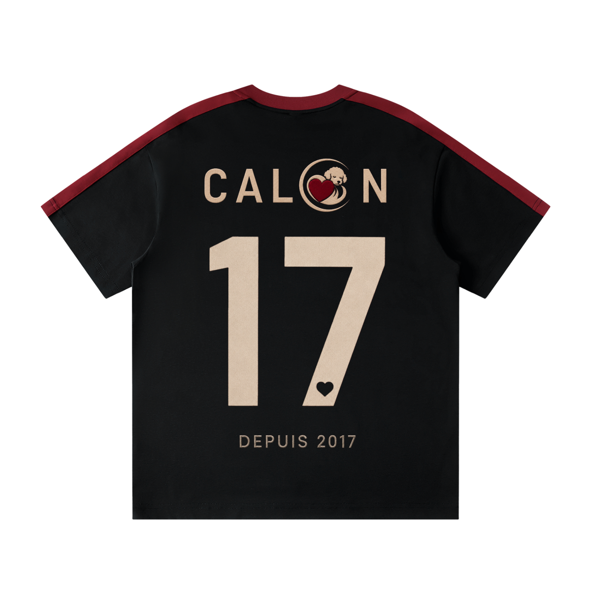 NUMBER 17 | ユニセックス カラーブロック ストライプ Tシャツ | Unisex Colorblock Striped T-Shirt