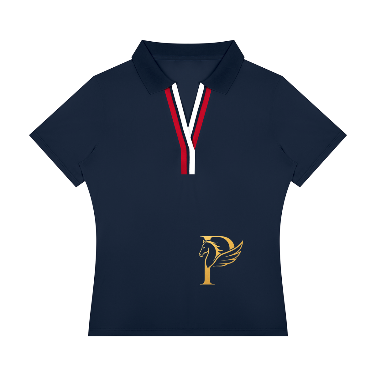 EQUESTRIAN CALON｜カラーブロック ポロシャツ（ウィメンズ）/ Women’s Color Block Polo Shirt