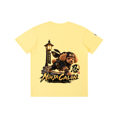 KAGURAZAKA | ユニセックス ピュアコットン Tシャツ忍者 / Pure Cotton Unisex T-Shirt