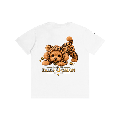 LEOPARD | ユニセックス ピュアコットン Tシャツ / Pure Cotton Unisex T-Shirt
