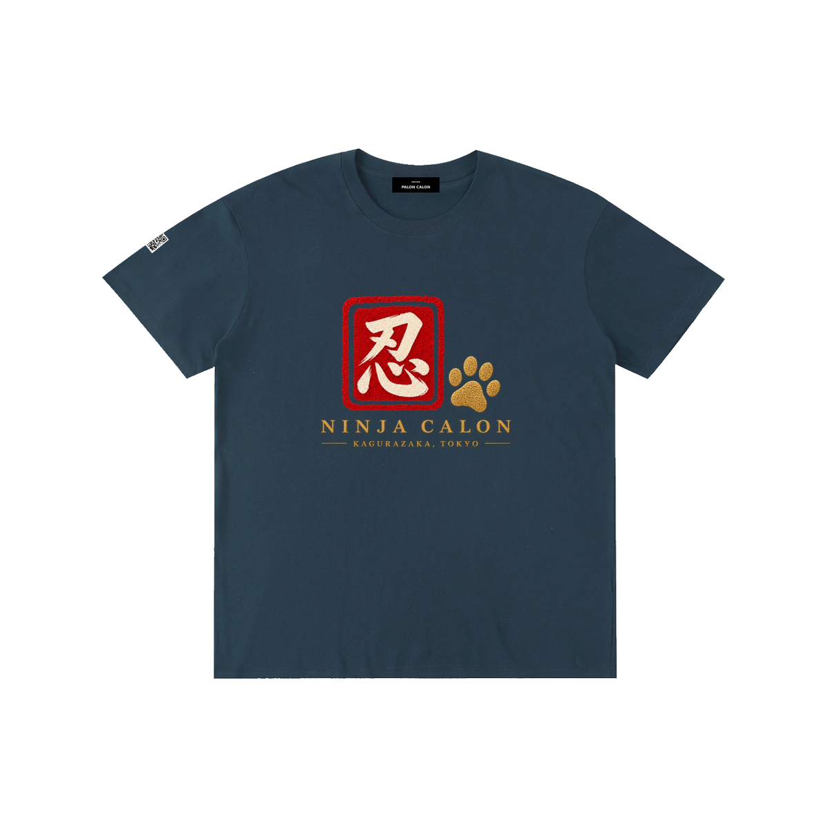KAGURAZAKA | ユニセックス ピュアコットン Tシャツ忍者 / Pure Cotton Unisex T-Shirt