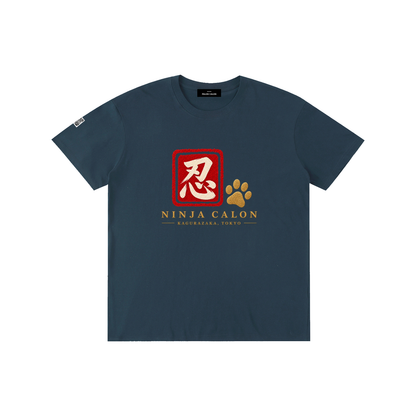 KAGURAZAKA | ユニセックス ピュアコットン Tシャツ忍者 / Pure Cotton Unisex T-Shirt