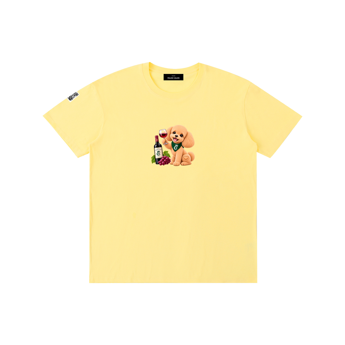 WINE SCHOLAR CALON | ピュアコットン Tシャツ（ユニセックス）/ Unisex Pure Cotton T-Shirt