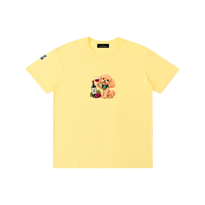 WINE SCHOLAR CALON | ピュアコットン Tシャツ（ユニセックス）/ Unisex Pure Cotton T-Shirt