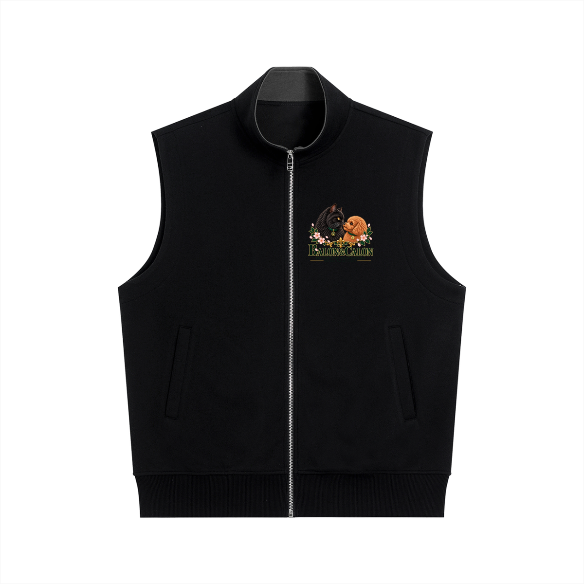 KAGURAZAKA | ヘビーウェイト スタンドカラーベスト / Essential Heavyweight Vest