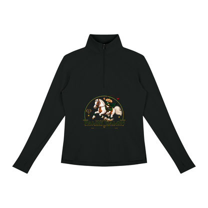 Women's Quarter-Zip Yoga Pullover