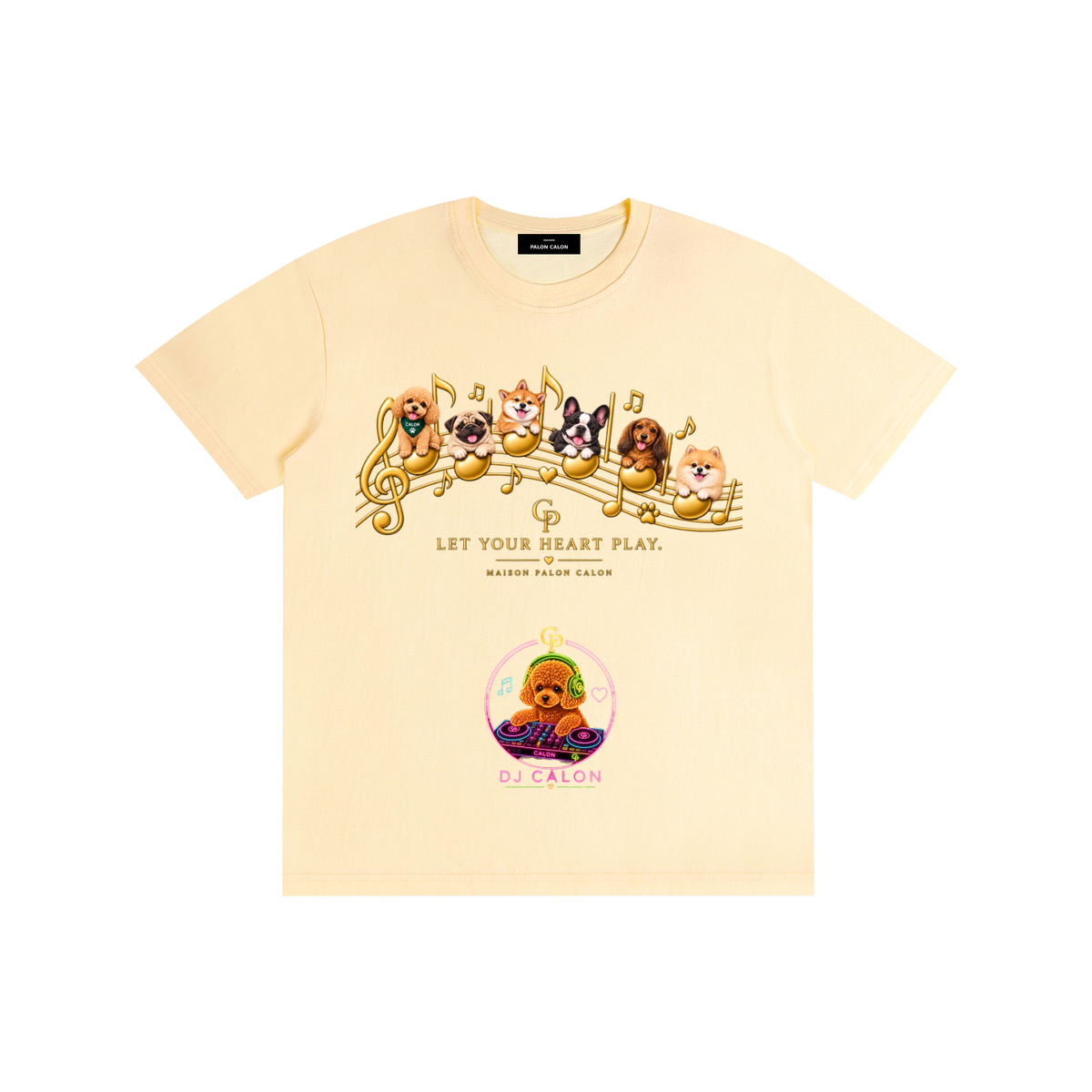 DOG | ベーシック ユニセックス コットンTシャツ / Pure Cotton Unisex T-Shirt