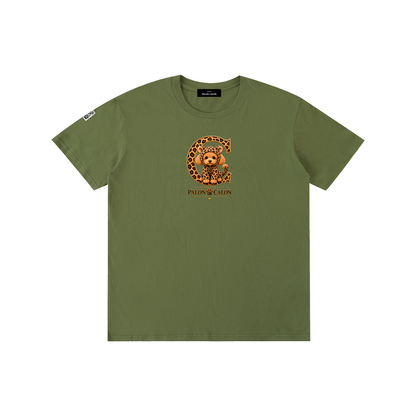 LEOPARD | ユニセックス ピュアコットン Tシャツ / Pure Cotton Unisex T-Shirt