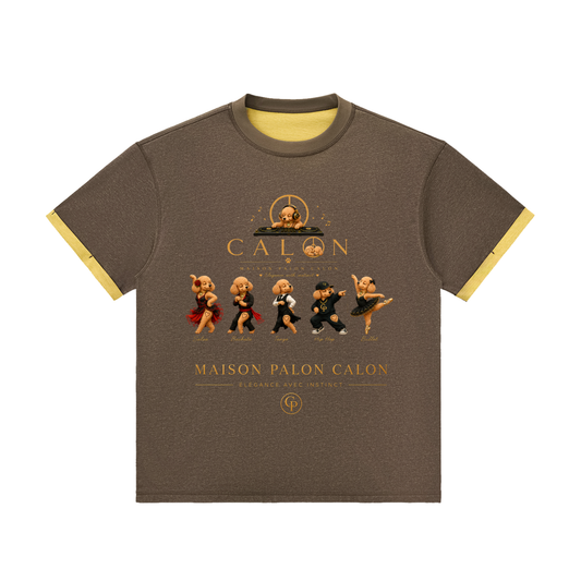 コントラストカフ Tシャツ — ユニセックス Dancer