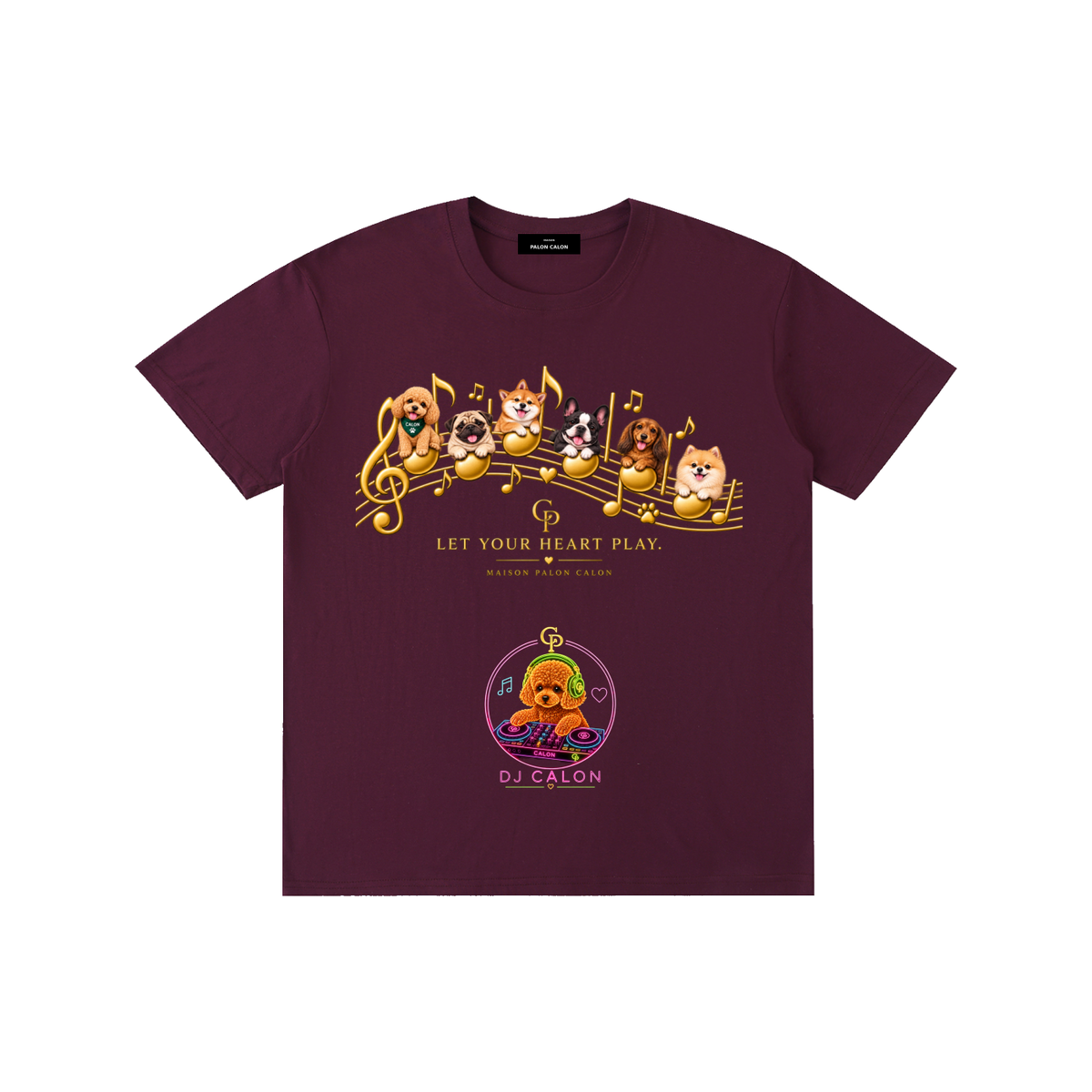DOG | ベーシック ユニセックス コットンTシャツ / Pure Cotton Unisex T-Shirt