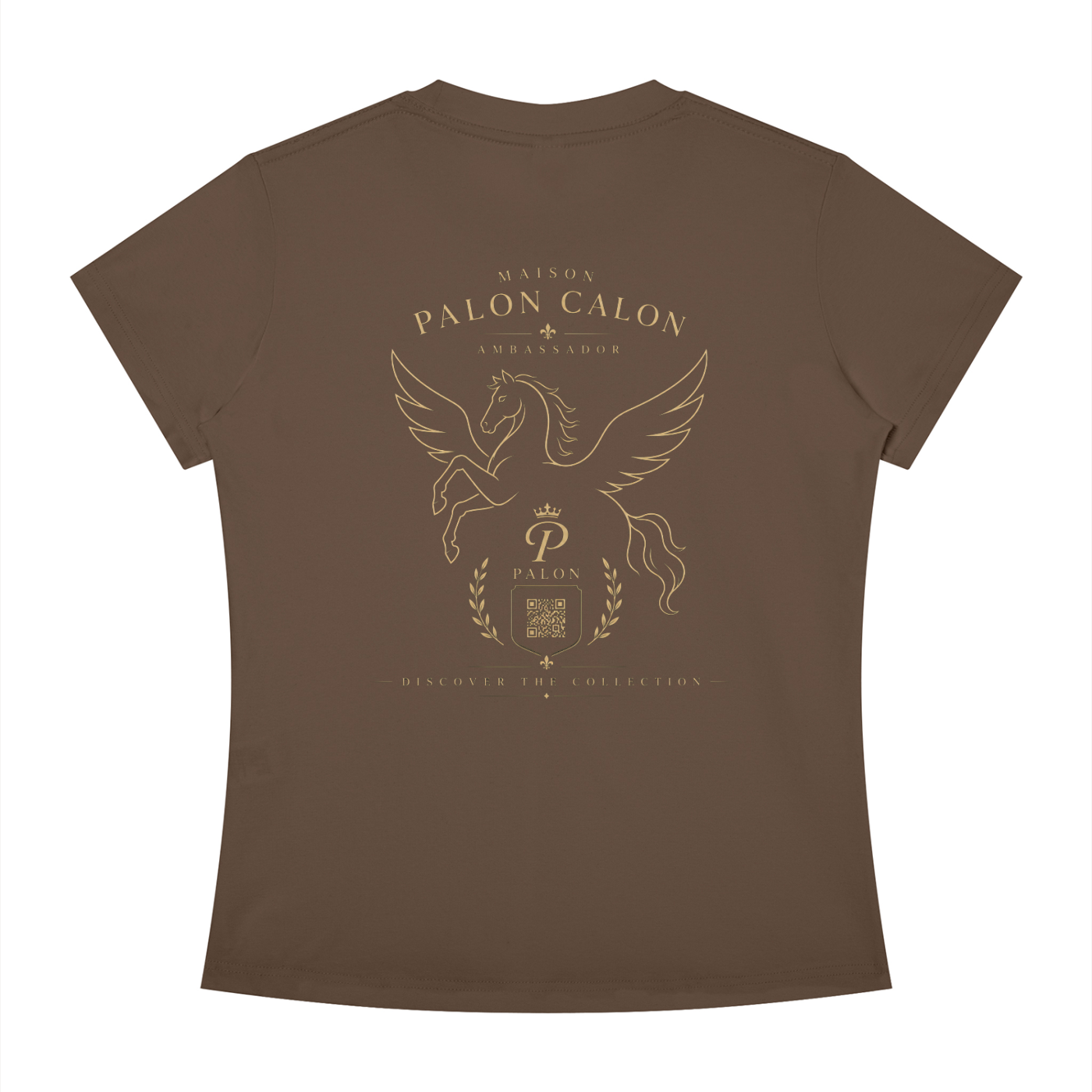 ウィメンズ スリムフィット クルーネック Tシャツ — Women's Slim Fit Crewneck T-Shirt