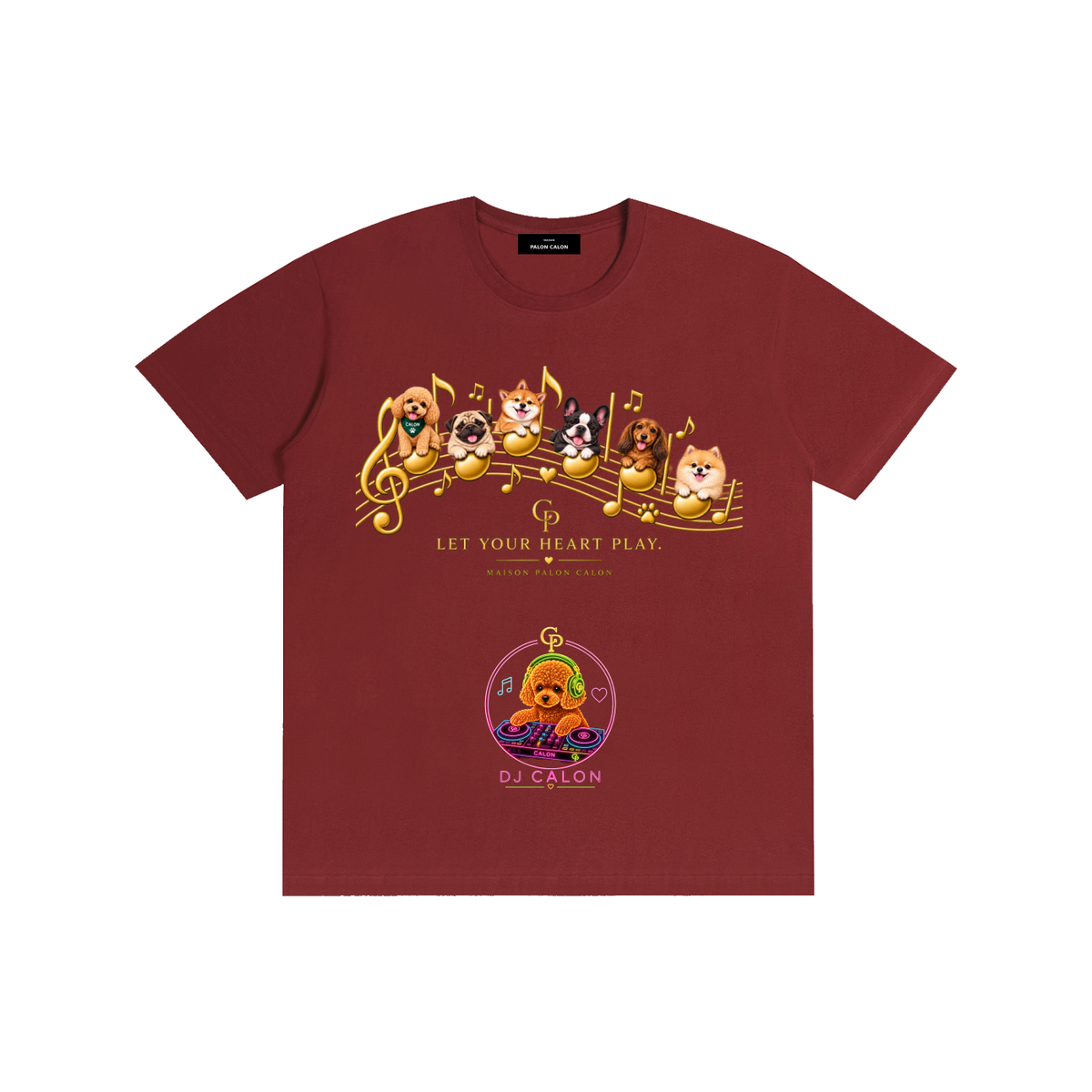 DOG | ベーシック ユニセックス コットンTシャツ / Pure Cotton Unisex T-Shirt