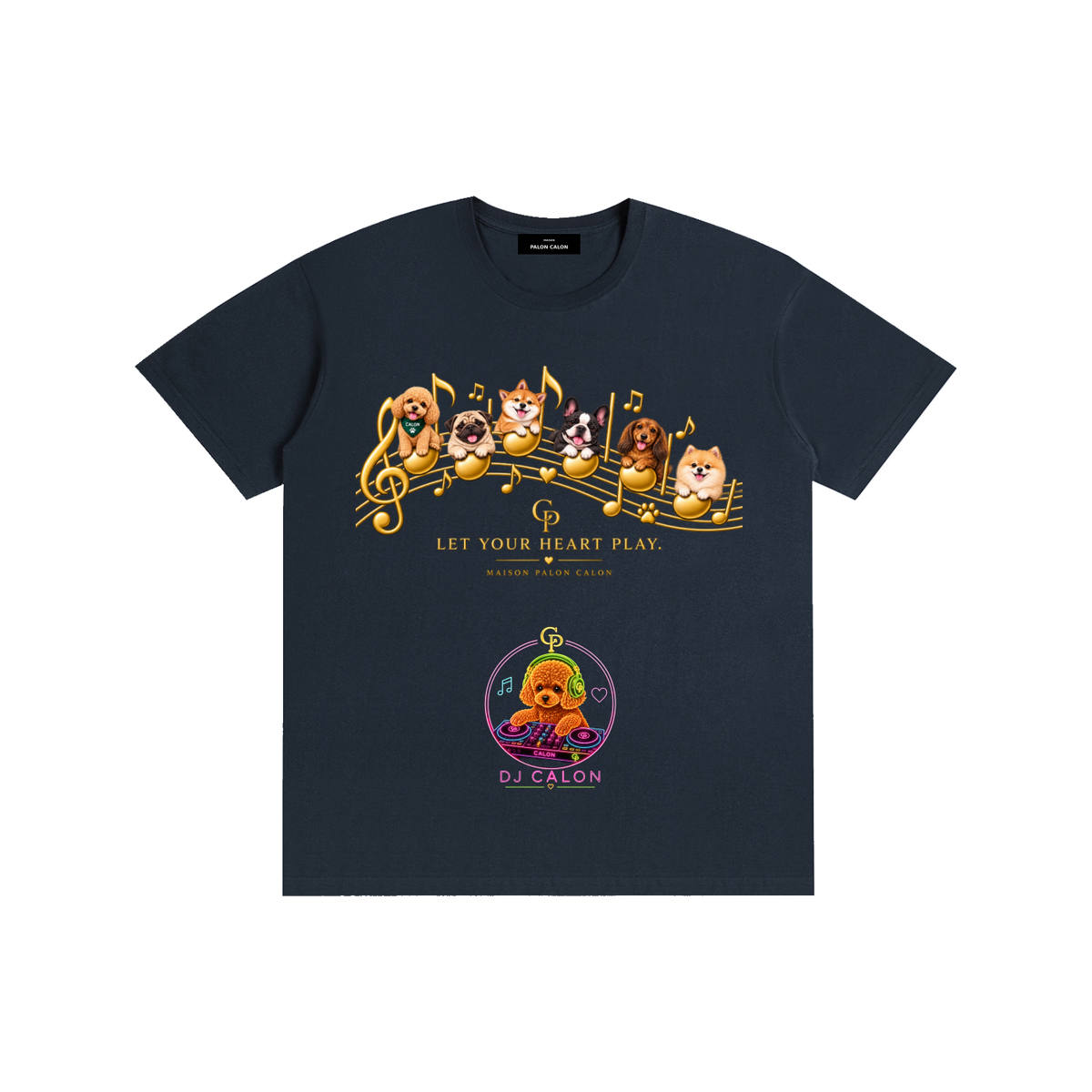 DOG | ベーシック ユニセックス コットンTシャツ / Pure Cotton Unisex T-Shirt