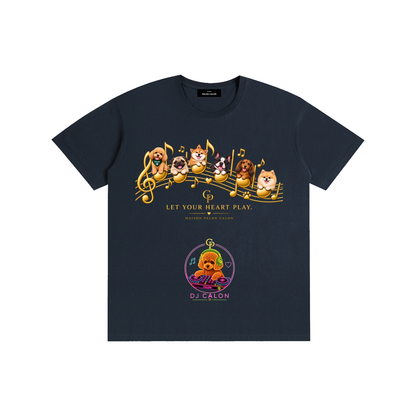 DOG | ベーシック ユニセックス コットンTシャツ / Pure Cotton Unisex T-Shirt