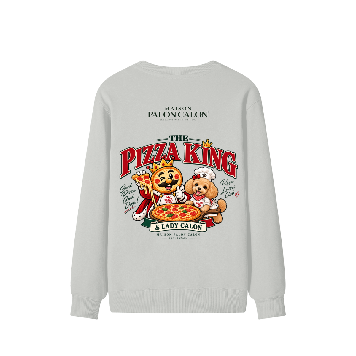 SHIMODA | ユニセックス クラシック コットン スウェットシャツ | Unisex Classic Cotton Sweatshirt