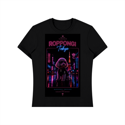 ユニセックス ヘビーウェイト スリムフィット Tシャツ — Roppongi Edition