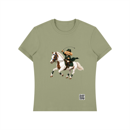 EQUESTRIAN CALON | ユニセックス ヘビーウェイト スリムフィット Tシャツ — Unisex Heavyweight Slim Fit T-Shirt