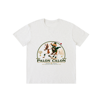 EQUESTRIAN CALON | ユニセックス ピュアコットン Tシャツ — Unisex Pure Cotton T-Shirt