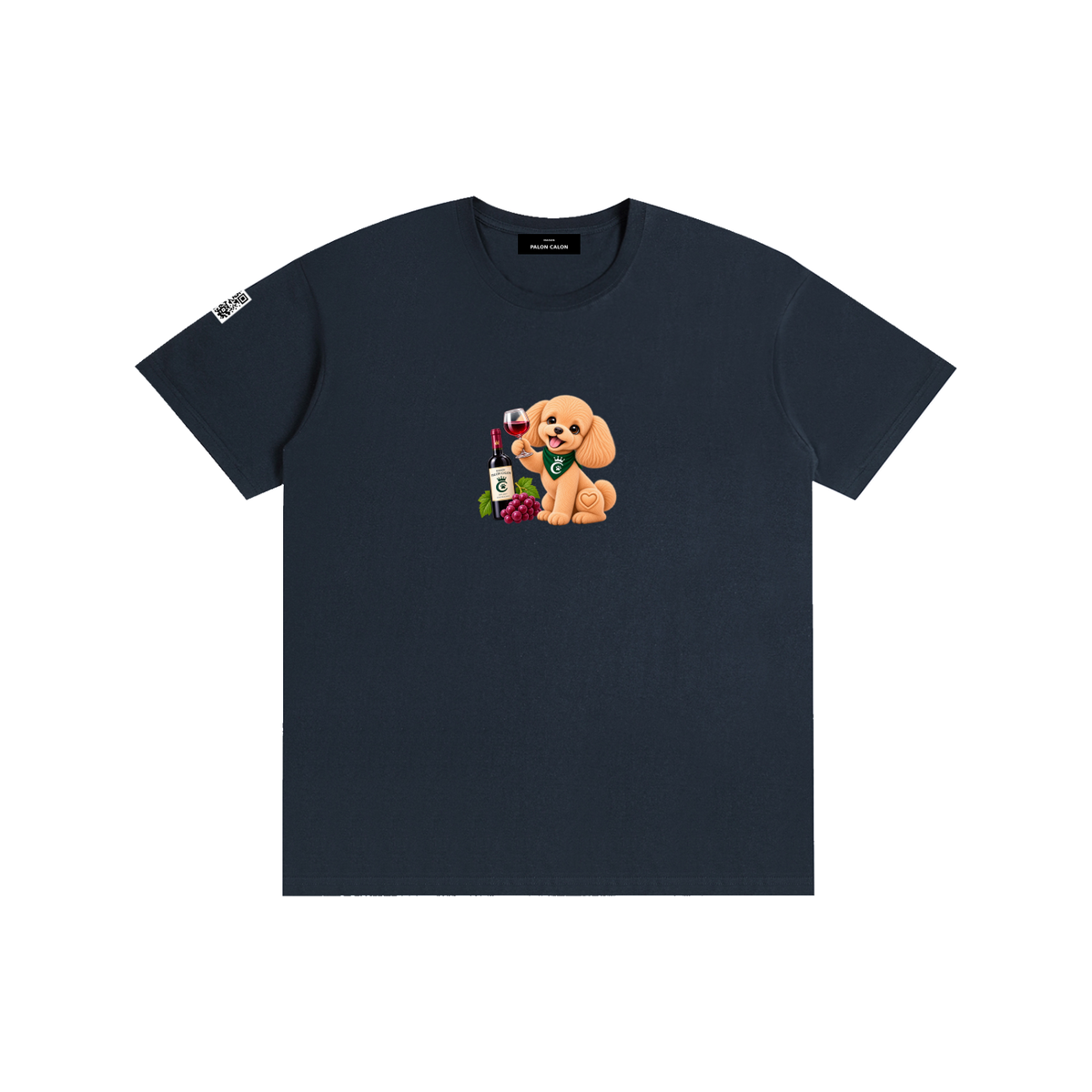 WINE SCHOLAR CALON | ピュアコットン Tシャツ（ユニセックス）/ Unisex Pure Cotton T-Shirt