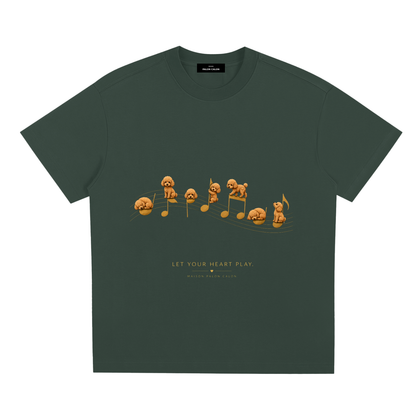 ドロップショルダー Tシャツ — ユニセックス