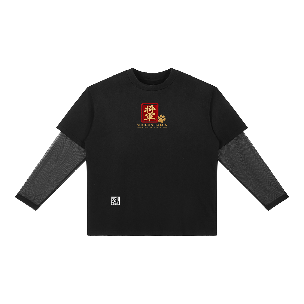 KAGURAZAKA | ユニセックス サンフェード レイヤー Tシャツ将軍 / Unisex Sunfade Layer T-Shirt