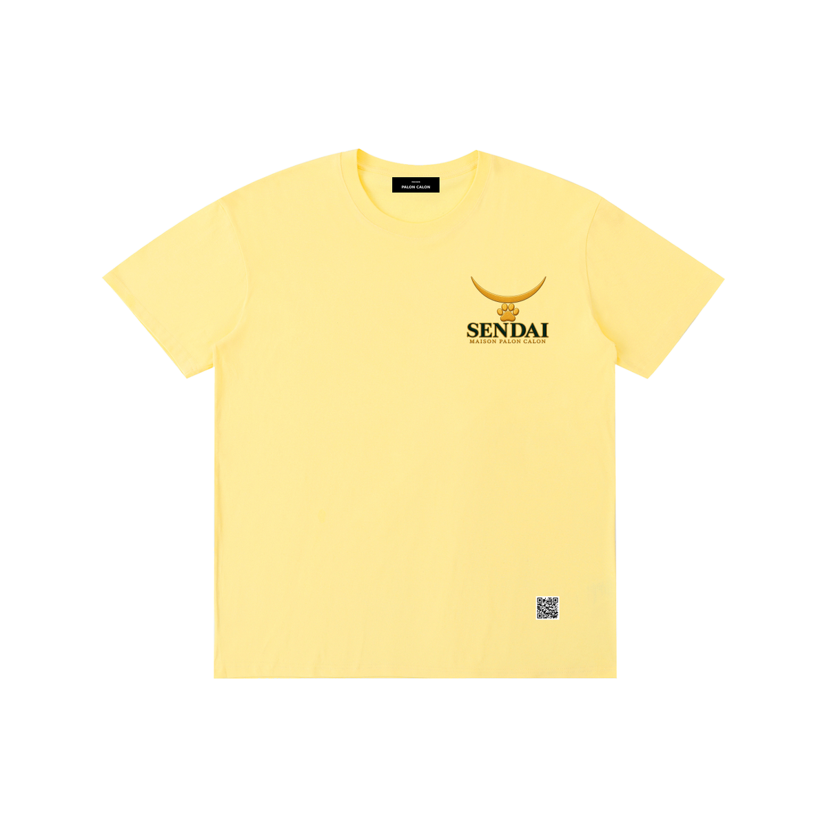SENDAI | ベーシック ユニセックス コットンTシャツ / Pure Cotton Unisex T-Shirt