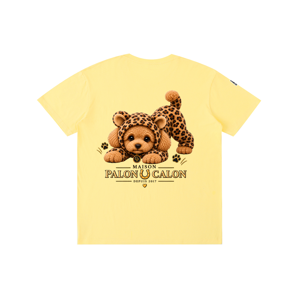 LEOPARD | ユニセックス ピュアコットン Tシャツ / Pure Cotton Unisex T-Shirt
