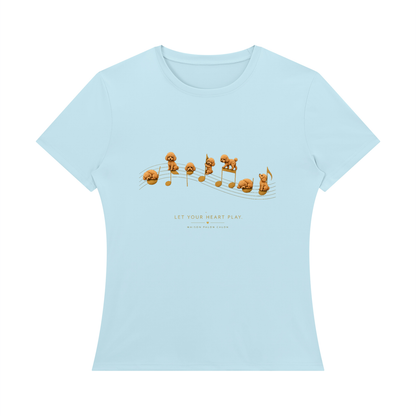 レギュラーフィット ストレッチTシャツ — ウィメンズ