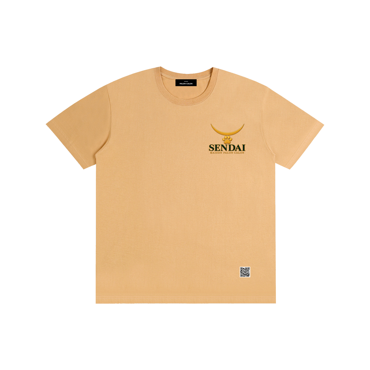 SENDAI | ベーシック ユニセックス コットンTシャツ / Pure Cotton Unisex T-Shirt