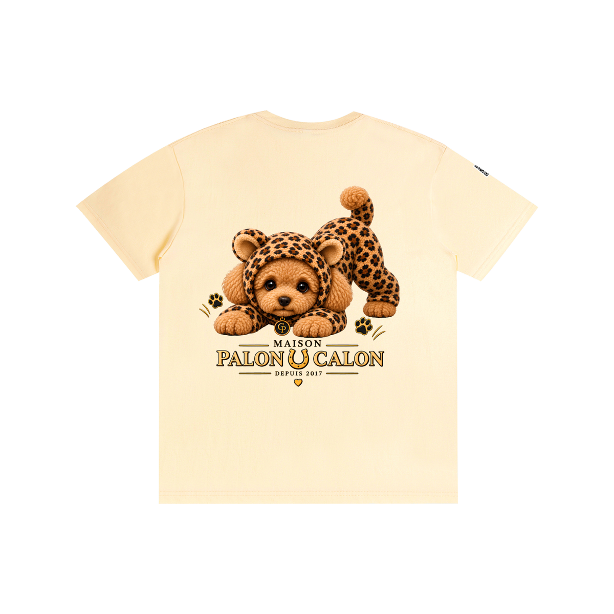 LEOPARD | ユニセックス ピュアコットン Tシャツ / Pure Cotton Unisex T-Shirt