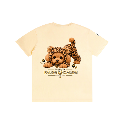 LEOPARD | ユニセックス ピュアコットン Tシャツ / Pure Cotton Unisex T-Shirt