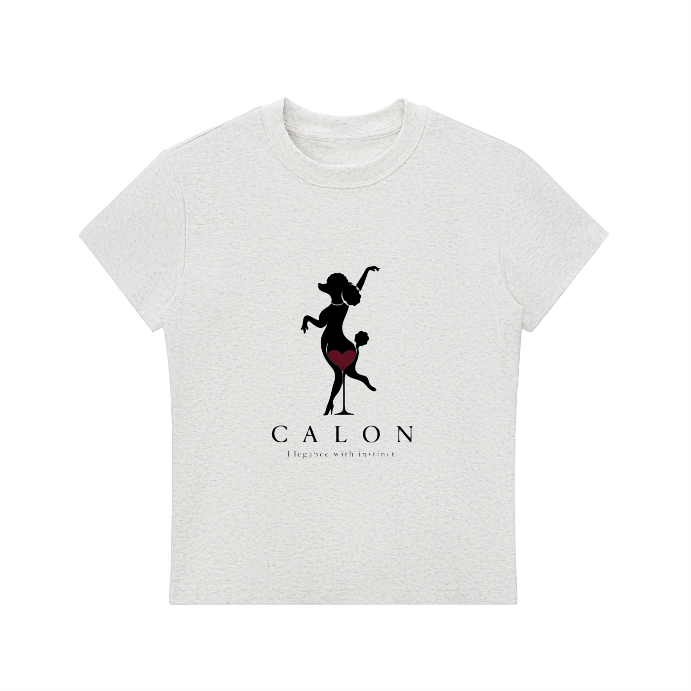 Essential Bodycon Crewneck T-Shirt
