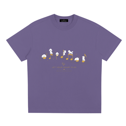 Sorona® ドロップショルダー Tシャツ — ユニセックス
