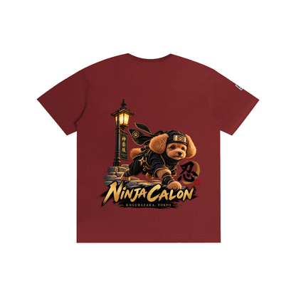 KAGURAZAKA | ユニセックス ピュアコットン Tシャツ忍者 / Pure Cotton Unisex T-Shirt