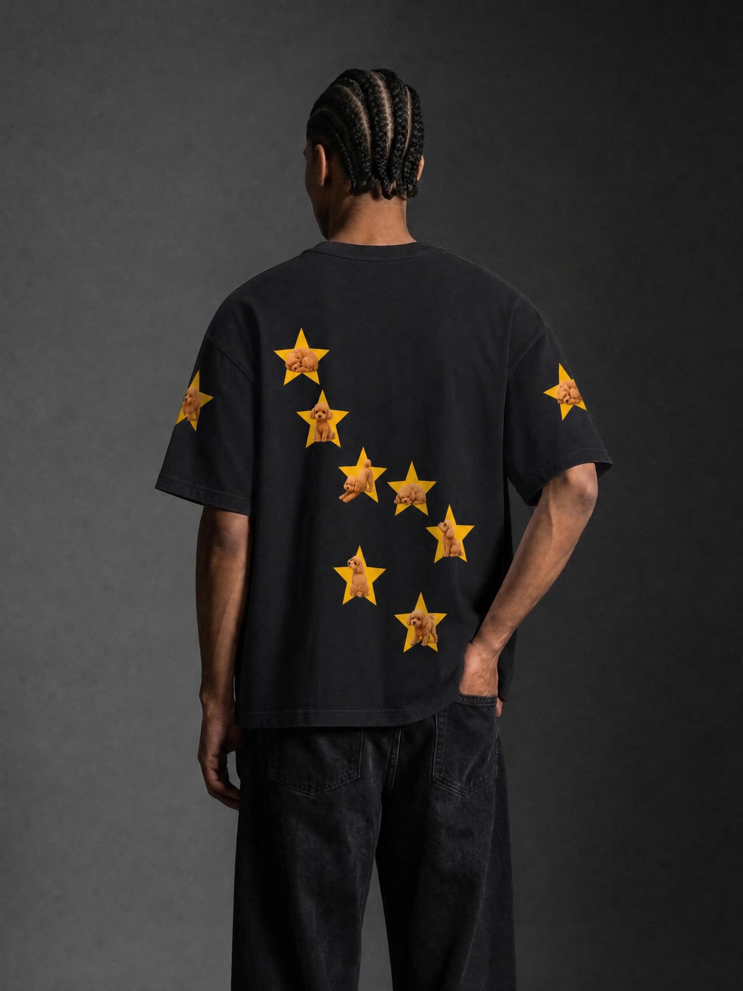ピュアコットン Tシャツ — ユニセックス Super Star