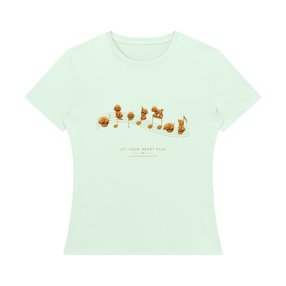 レギュラーフィット ストレッチTシャツ — ウィメンズ