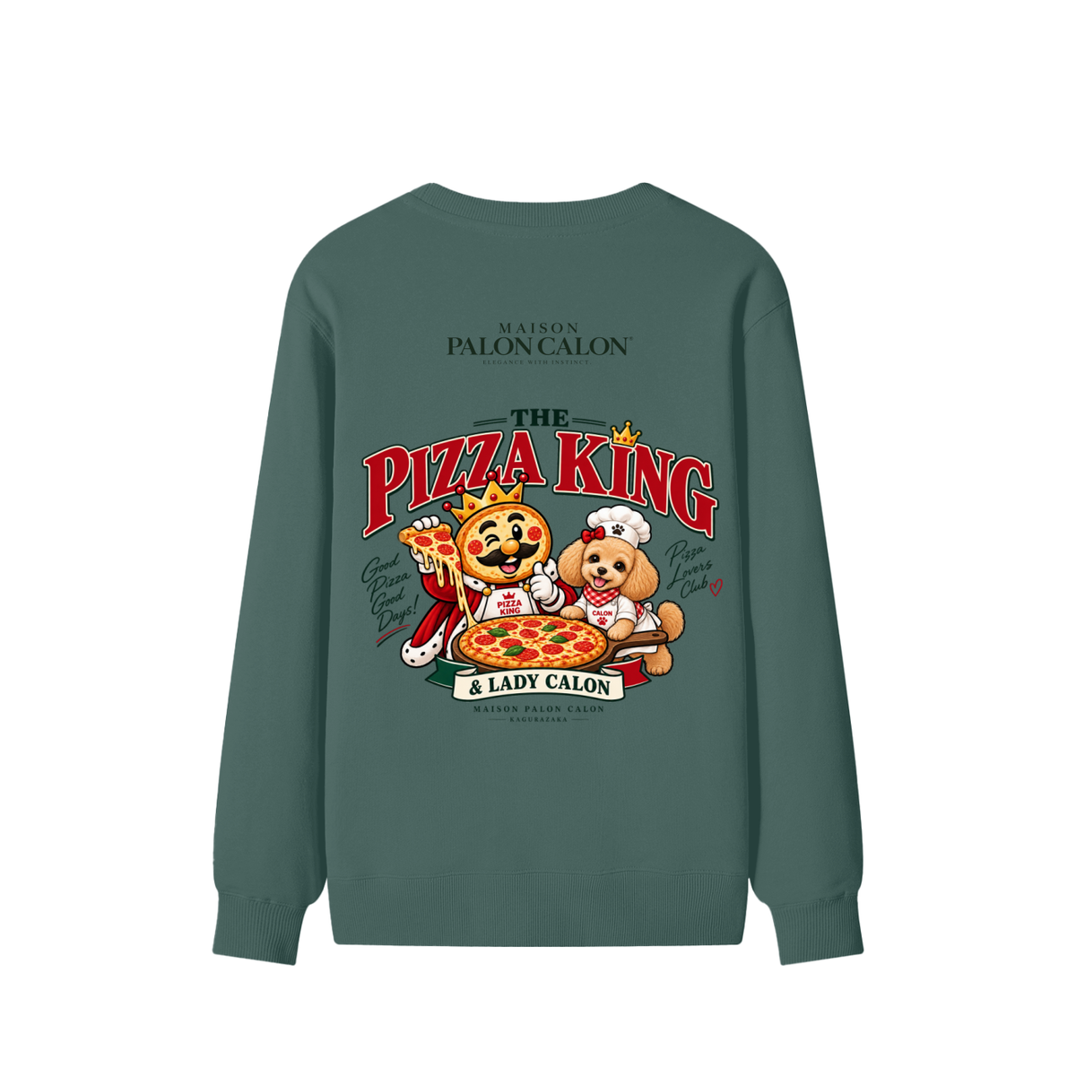 SHIMODA | ユニセックス クラシック コットン スウェットシャツ | Unisex Classic Cotton Sweatshirt