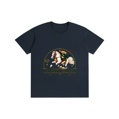 EQUESTRIAN CALON | ユニセックス ピュアコットン Tシャツ — Unisex Pure Cotton T-Shirt