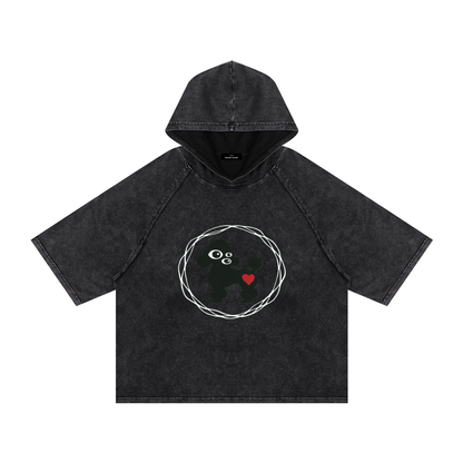 Hooded Boxy T-Shirt